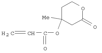 2-Propenoic acid, tetrahydro-4-methyl-2-oxo-2H-pyran-4-yl ester